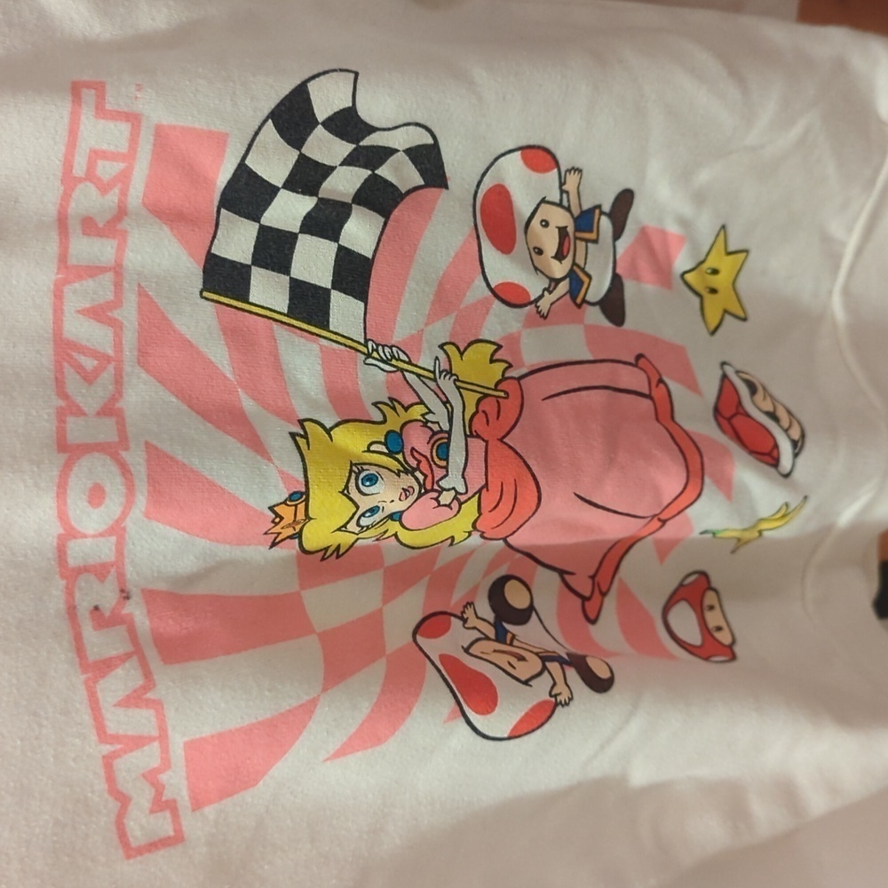 Small 7 Mario kart hooded sweatshirt